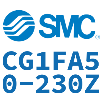 Rod side flange type standard cylinder-CG1FA50-230Z