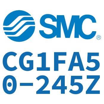 Rod side flange type standard cylinder-CG1FA50-245Z