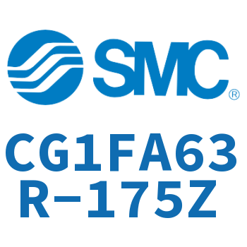 Rod side flange type standard cylinder-CG1FA63R-175Z