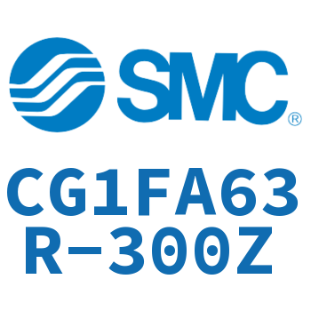 Rod side flange type standard cylinder-CG1FA63R-300Z
