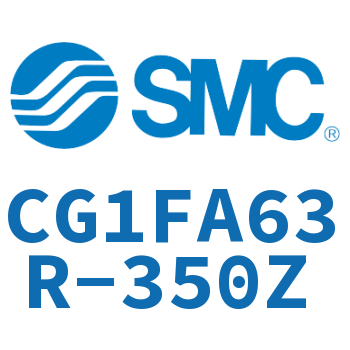 Rod side flange type standard cylinder-CG1FA63R-350Z