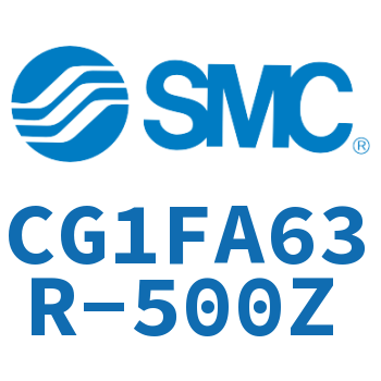 Rod side flange type standard cylinder-CG1FA63R-500Z