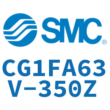 Rod side flange type standard cylinder-CG1FA63V-350Z