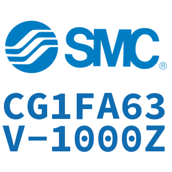 Rod side flange type standard cylinder-CG1FA63V-1000Z