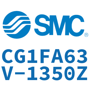 Rod side flange type standard cylinder-CG1FA63V-1350Z