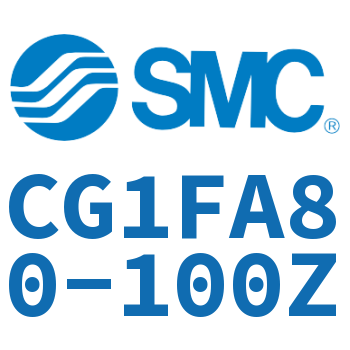 Rod side flange type standard cylinder-CG1FA80-100Z