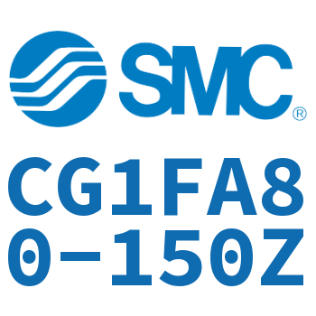 Rod side flange type standard cylinder-CG1FA80-150Z