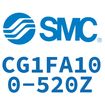 Rod side flange type standard cylinder-CG1FA100-520Z