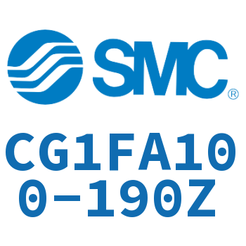 Rod side flange type standard cylinder-CG1FA100-190Z