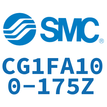 Rod side flange type standard cylinder-CG1FA100-175Z