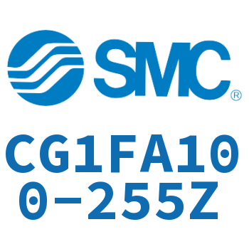 Rod side flange type standard cylinder-CG1FA100-255Z