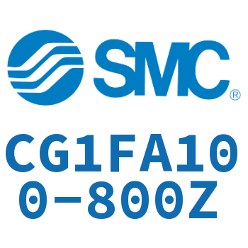 Rod side flange type standard cylinder-CG1FA100-800Z