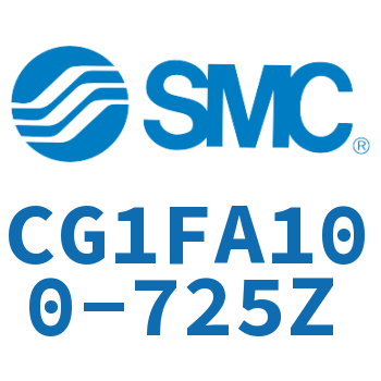 Rod side flange type standard cylinder-CG1FA100-725Z