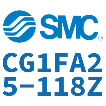Rod side flange type standard cylinder-CG1FA25-118Z