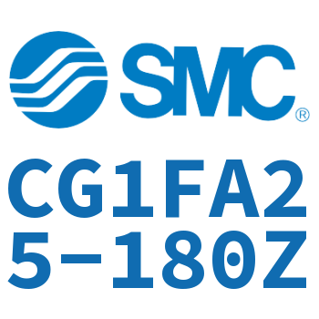 Rod side flange type standard cylinder-CG1FA25-180Z