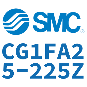 Rod side flange type standard cylinder-CG1FA25-225Z