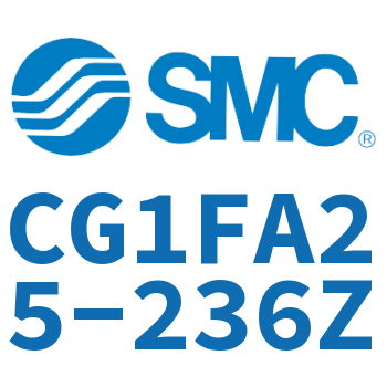 Rod side flange type standard cylinder-CG1FA25-236Z