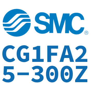 Rod side flange type standard cylinder-CG1FA25-300Z