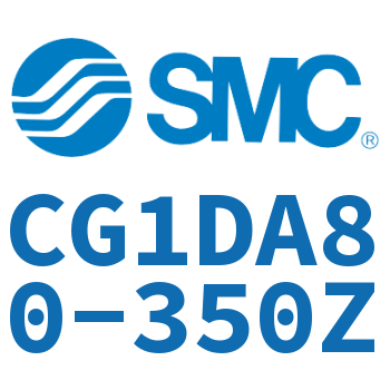 Earring type standard cylinder-CG1DA80-350Z
