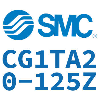 Rodless trunnion type standard cylinder-CG1TA20-125Z