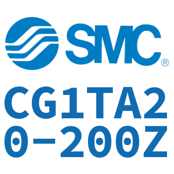 Rodless trunnion type standard cylinder-CG1TA20-200Z