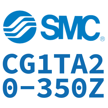Rodless trunnion type standard cylinder-CG1TA20-350Z
