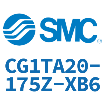 Rodless trunnion type standard cylinder-CG1TA20-175Z-XB6