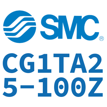 Rodless trunnion type standard cylinder-CG1TA25-100Z