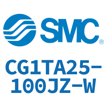 Rodless trunnion type standard cylinder-CG1TA25-100JZ-W