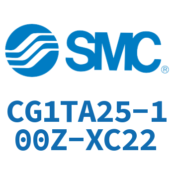 Rodless trunnion type standard cylinder-CG1TA25-100Z-XC22