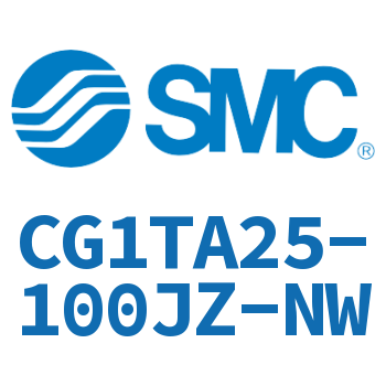 Rodless trunnion type standard cylinder-CG1TA25-100JZ-NW