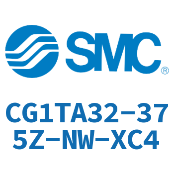 Rodless trunnion type standard cylinder-CG1TA32-375Z-NW-XC4