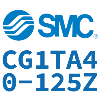 Rodless trunnion type standard cylinder-CG1TA40-125Z