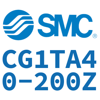 Rodless trunnion type standard cylinder-CG1TA40-200Z