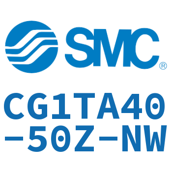 Rodless trunnion type standard cylinder-CG1TA40-50Z-NW
