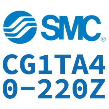 Rodless trunnion type standard cylinder-CG1TA40-220Z