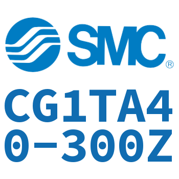 Rodless trunnion type standard cylinder-CG1TA40-300Z