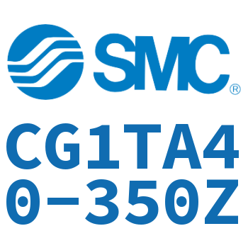 Rodless trunnion type standard cylinder-CG1TA40-350Z