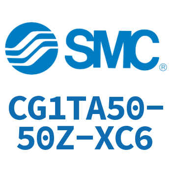Rodless trunnion type standard cylinder-CG1TA50-50Z-XC6