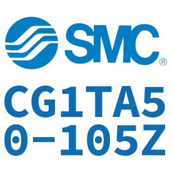 Rodless trunnion type standard cylinder-CG1TA50-105Z