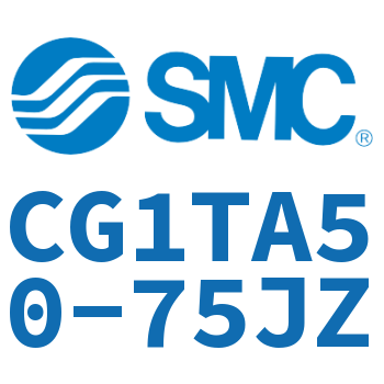 Rodless trunnion type standard cylinder-CG1TA50-75JZ