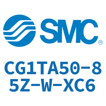 Rodless trunnion type standard cylinder-CG1TA50-85Z-W-XC6