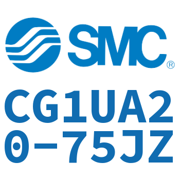 Rod side trunnion type standard cylinder-CG1UA20-75JZ