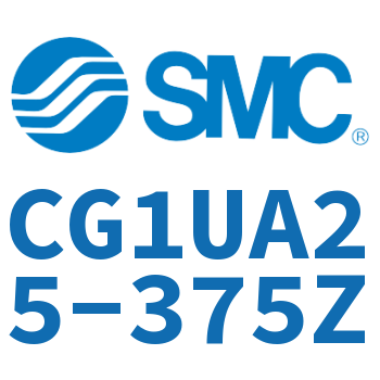 Rod side trunnion type standard cylinder-CG1UA25-375Z