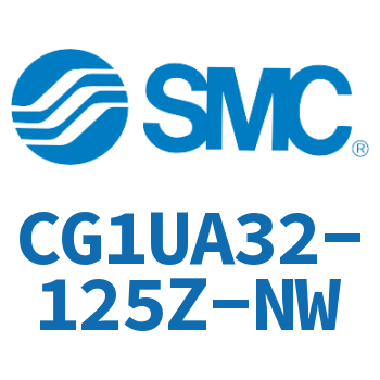 Rod side trunnion type standard cylinder-CG1UA32-125Z-NW