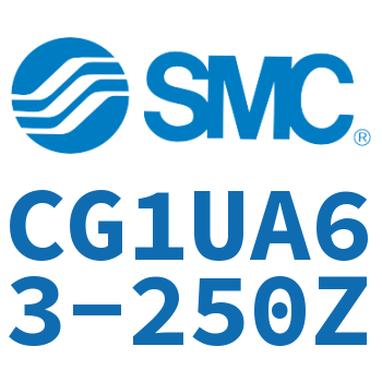 Rod side trunnion type standard cylinder-CG1UA63-250Z