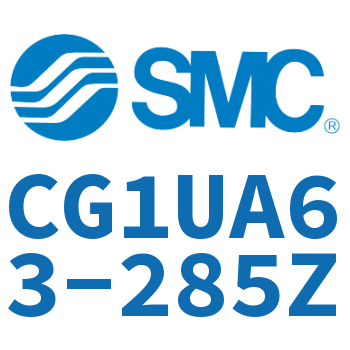 Rod side trunnion type standard cylinder-CG1UA63-285Z