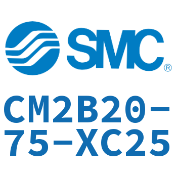 不锈钢迷你气缸 CM2B20-75-XC25