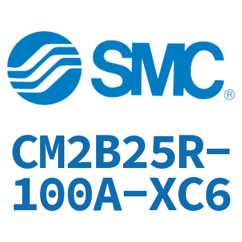 不锈钢迷你气缸 CM2B25R-100A-XC6