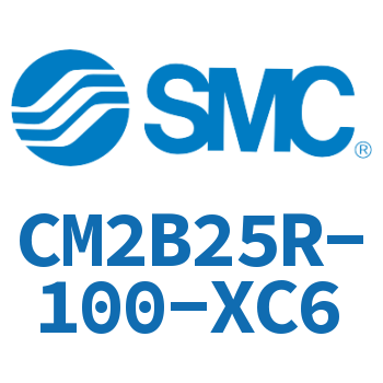 不锈钢迷你气缸 CM2B25R-100-XC6
